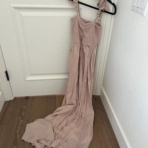 Pretty Plum Sugar Maxi Dress (mauve)